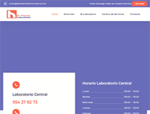 Tablet Screenshot of laboratoriosdoctorvivancos.com